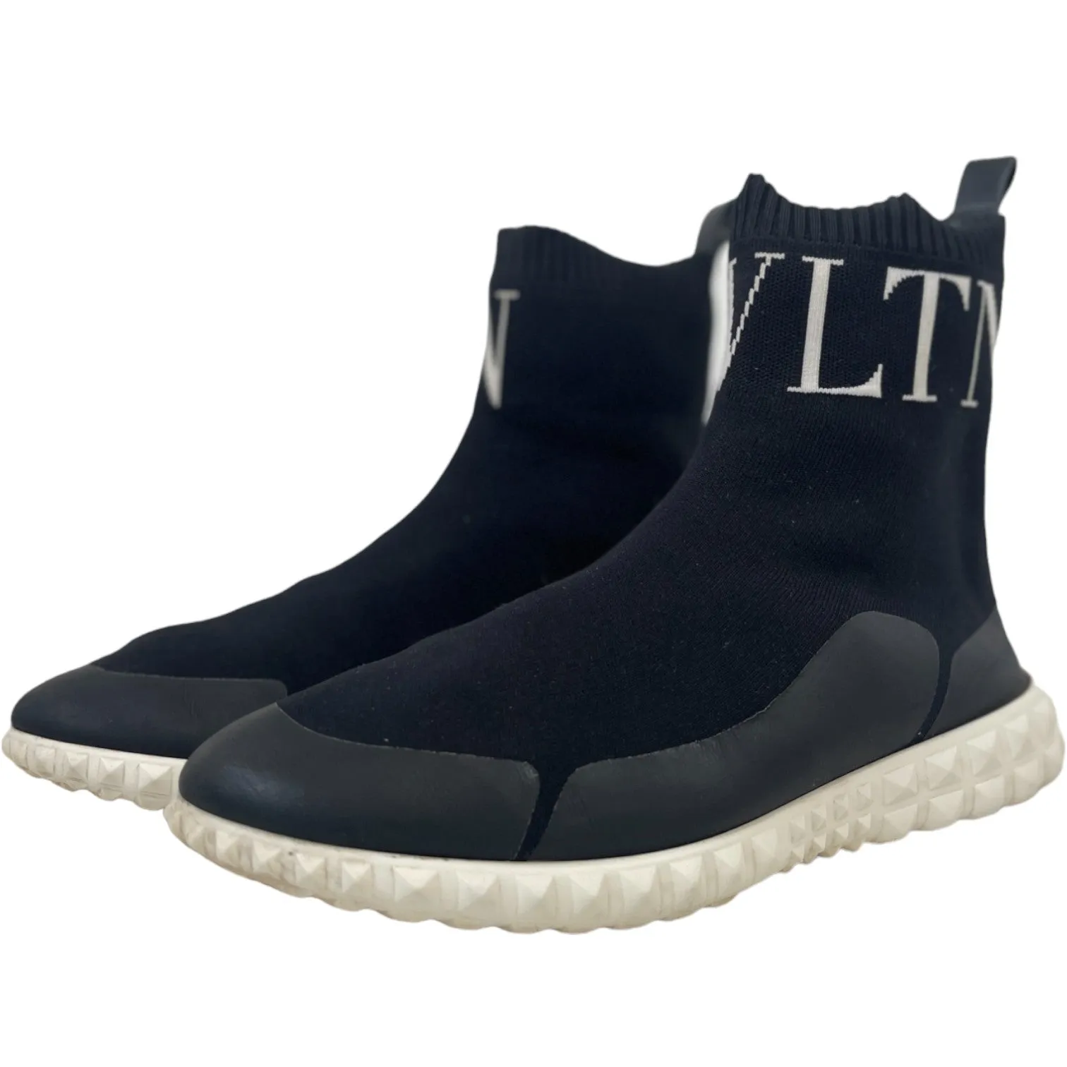 Women's Vltn Sock High Trainers Black Size EU 37 / UK 4