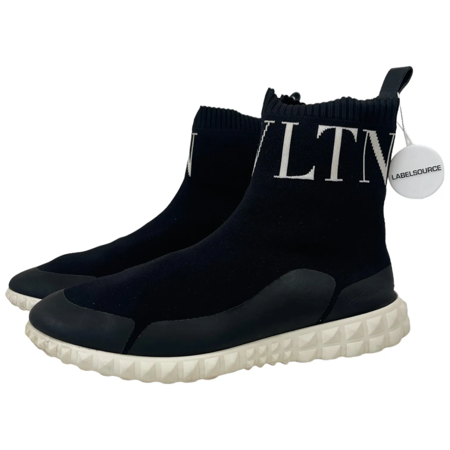 Women's Vltn Sock High Trainers Black Size EU 37 / UK 4