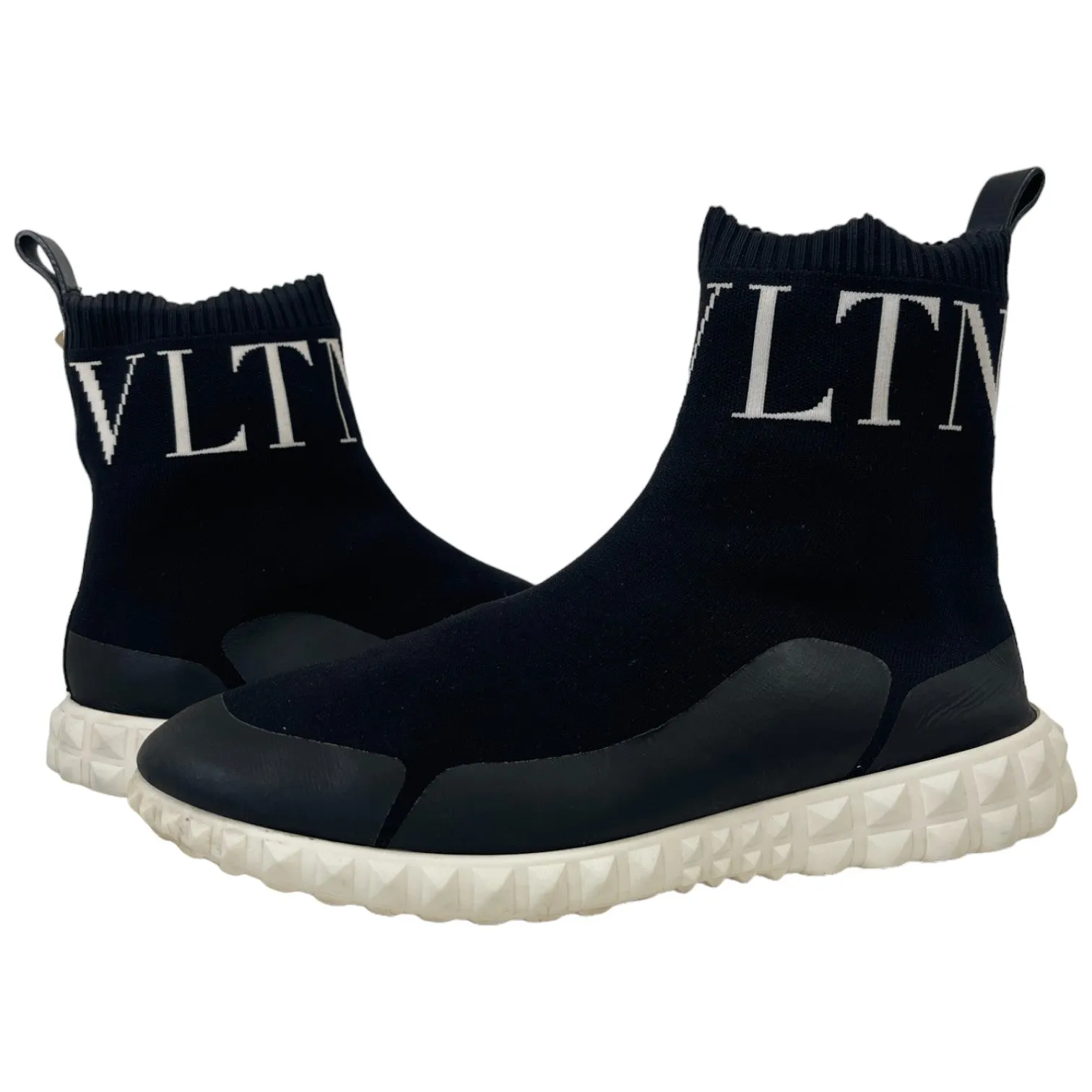 Women's Vltn Sock High Trainers Black Size EU 37 / UK 4