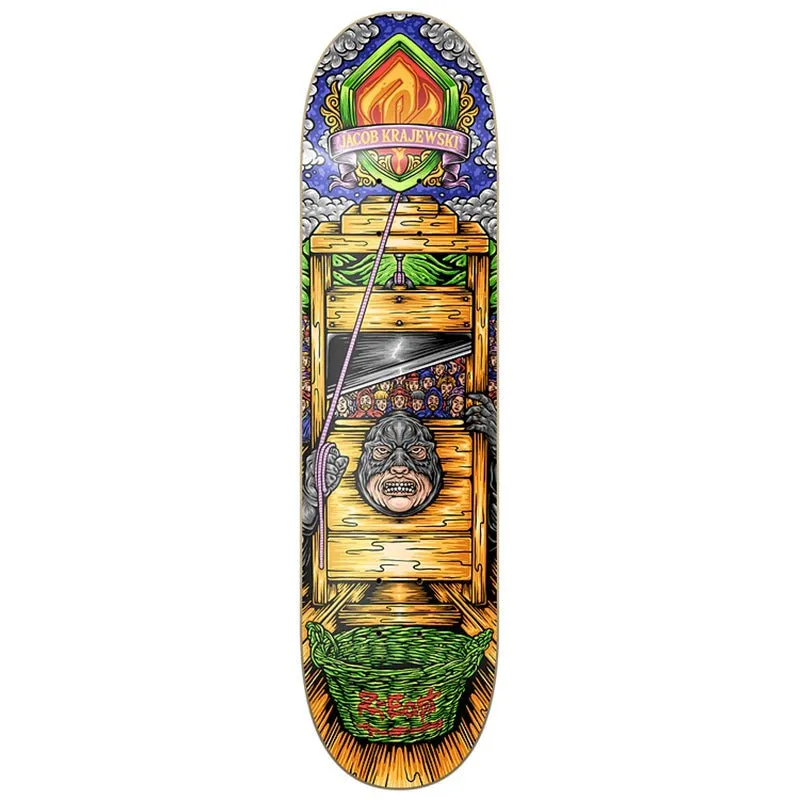 Z-East 8.375" x 31.625" Self Execute, J.K Skateboard Deck