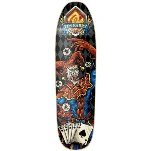 Z-East 8.5"x 31.875" Bad Jester, Shaped Skateboard Deck