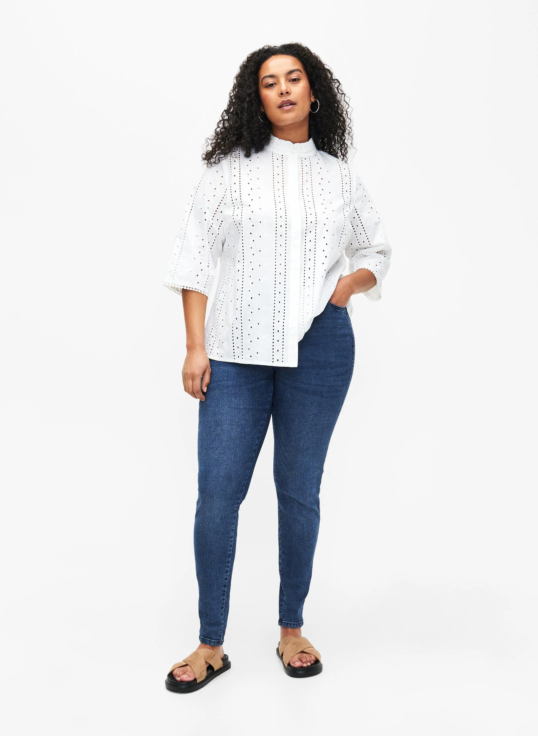 Zizzi Tolan White Shirt